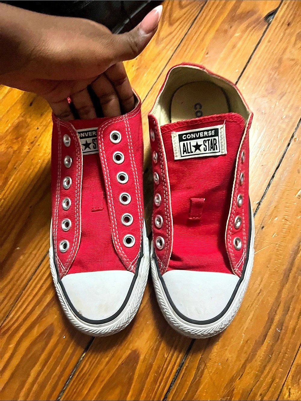 Converse Chuck Taylor All Star Shoreline Slip Red Sneakers